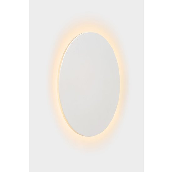 Aplique de pared grande blanco circulo 25 cm LED 1x8W 3000K