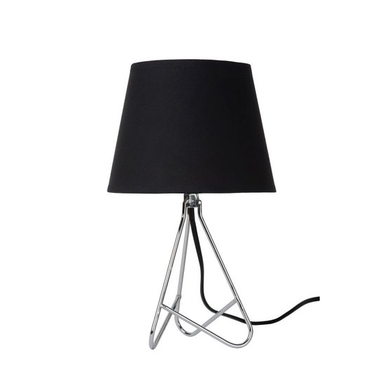 Refined chrome table lamp 17 cm E14