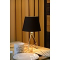 Refined chrome table lamp 17 cm E14