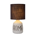 Modern ceramic white table lamp E14