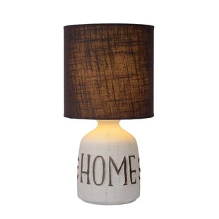 Modern ceramic white table lamp E14