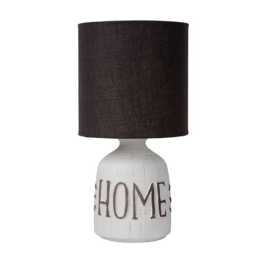 Modern ceramic white table lamp E14