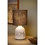 Modern ceramic white table lamp E14