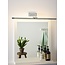 Large lampe miroir chrome salle de bain 13W 3000K IP21