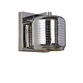 Quirky modern chrome wall lamp G9