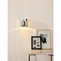 Quirky modern chrome wall lamp G9