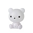 Bear white table lamp children's room dimmable 3W