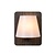 Grayed wooden wall lamp E14 with white shade