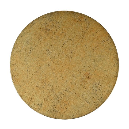 Wandleuchte Flachscheibe Gold matt/Messing 14 cm LED 5W 3000K