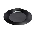 Schwarze Deckenleuchte 21,5 cm LED 7W 2700K