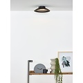 Black ceiling lamp 21.5 cm LED 7W 2700K