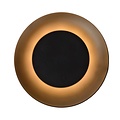 Black ceiling lamp 21.5 cm LED 7W 2700K