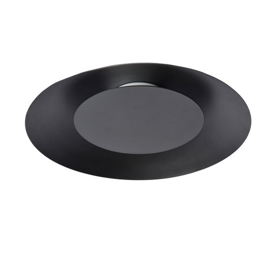 Black ceiling lamp 34.5 cm LED 12W 2700K