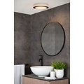 Organic design black ceiling lamp 28.6 cm dimmable 12W