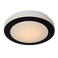 Plafonnier noir design organique 28,6 cm dimmable 12W