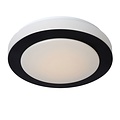 Organic design black ceiling lamp 28.6 cm dimmable 12W