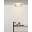 Organic design wood ceiling lamp 28.6 cm dimmable 12W