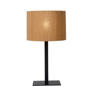 Scandinavisch hedendaagse rotan bijzetlamp 28 cm E27 riet