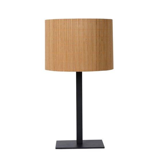 Lampe d'appoint scandinave contemporaine en rotin 28 cm E27 roseau