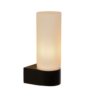 Refined cylindrical black and white wall lamp G9 IP44