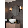 Refined cylindrical black and white wall lamp G9 IP44