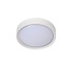 Basic white round ceiling lamp 25 cm E27