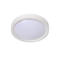 Basic white round ceiling lamp 33 cm 2xE27