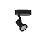 Adjustable modern black ceiling spot GU10 5W incl