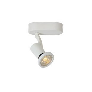 Richtbare moderne witte plafondspot GU10 5W incl