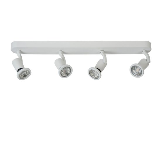 Adjustable modern white ceiling spot GU10 4x5W 2700K