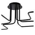 Ceiling lamp with 6 arms E27 black