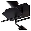Ceiling lamp with 4 arms E27 black