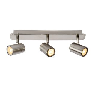 Spot plafond salle de bain pas cher chrome 3x5W 3000K dim