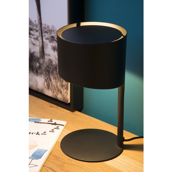 Lampe de bureau noire design E14 15cm