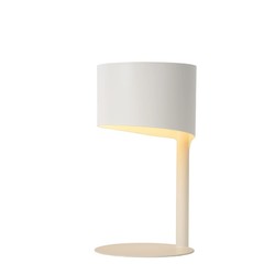Lampe de bureau blanche design E14 15cm