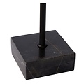 Belle lampe de table noire E27 avec repose-pieds lourd