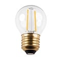 Fantasia LED ball lamp E14 G45 4W, 440 lumens, clear glass with filament effect, 2700K warm white light, dimmable