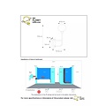 Aplique de pared clásico esférico negro G9 IP44 baño grande