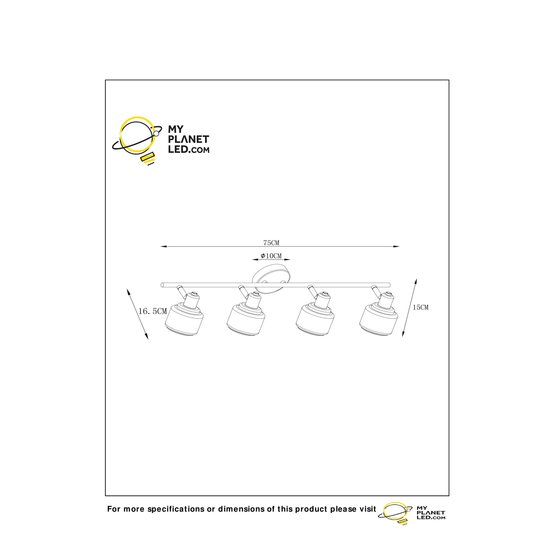 Plafonnier classique luxueux or mat/laiton 4xE14