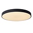 Große schwarze Deckenleuchte 60 cm Durchmesser LED Dim 60W 2700K 3 StepDim