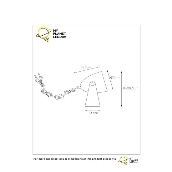 Compact eenvoudige grijze tafellamp 10 cm E14
