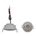 Foco LED inclinable de poca profundidad con orificio de 42 a 47 mm 3,6 W regulable