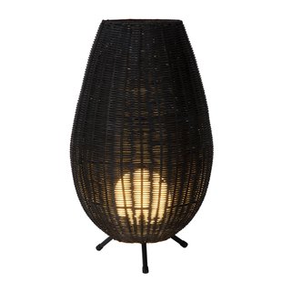 Large conical table lamp 30 cm dia 1xG9 black