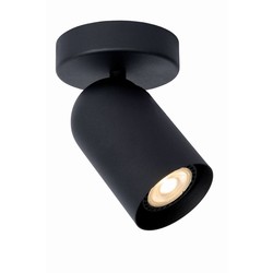 Spot de plafond cylindrique 1xGU10 noir