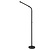 Lampadaire flexible rechargeable Gilles LED dimmable noir 3W