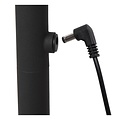 Lampadaire flexible rechargeable Gilles LED dimmable noir 3W