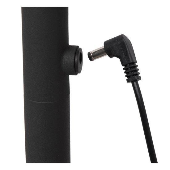 Gilles rechargeable flex floor lamp LED dimmable black 3W