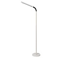 Functionele flex vloerlamp LED Dimb. 3 StepDim wit