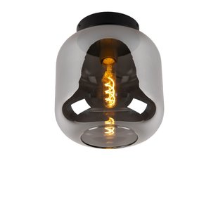 Stilvolle Deckenlampe 25 cm Durchmesser 1xE27 Fumé