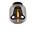 Stilvolle Deckenlampe 25 cm Durchmesser 1xE27 Fumé